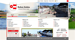 Desktop Screenshot of dolnykubin.sk